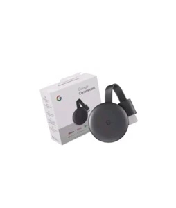 Google Chromecast 3rd Gen HD Digital Media Streamer - Charcoal - Picture 1 of 7