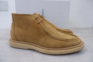 Russell & Bromley Hombres NUEVAS Gamuza Desierto Botas Beige JASPE - Imagen 1 de 11