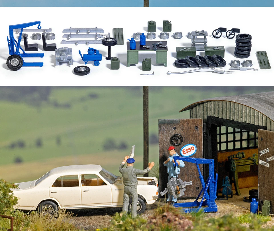 Busch 1184 Screwdriver Workshop, H0 - Image 1 of 1