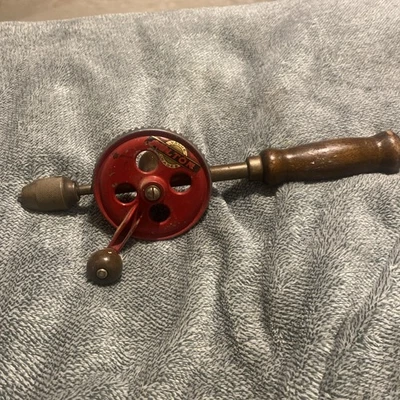 Taladro batidor de huevos de manivela manual Fulton Value Leaders de colección No. USA Foto 1 de 4