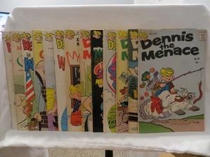 LOT OF 13 1963-77 DENNIS THE MENACE RELATED COMIC BOOKS..FAWCETT..MR. WILSON!!!! - Picture 1 of 16