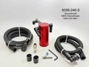 For 12-18 Jeep Wrangler JK 3.6 ECU Mount Oil Catch Can Anodized Red - Picture 1 of 1