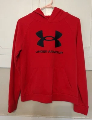 Under Armour Red Youth Large Hoodie - Image 1 of 4