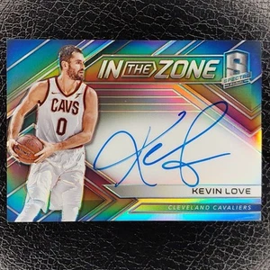 KEVIN LOVE #42/75 In The Zone On Card Auto 2017-18 Spectra Basketball Card CAVS - Picture 1 of 2