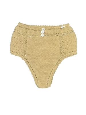 Pantalones de baño dorados She Made Me para mujer L Foto 1 de 2