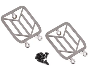 Yeah Racing Stainless Steel Front Light Grille for Traxxas TRX-4/TRX-6 G500 (2) - Picture 1 of 2