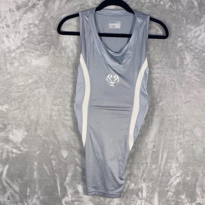 Under Armour Men's UA MPZ Compression Basketball Tank XL Gray HeatGear NWT Gift - Picture 1 of 12