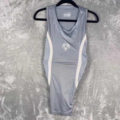 Under Armour Men's UA MPZ Compression Basketball Tank XL Gray HeatGear NWT Gift - Image 1 of 4