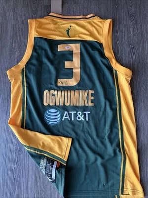 Nneka Ogwumike Seattle Storm Autograph Signed Jersey! Psa Coa  - Image 1 of 3