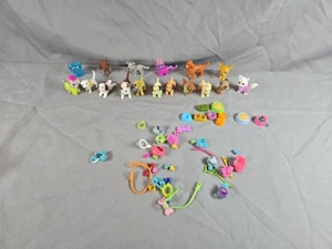Vintage Polly Pockets Hunde Katzen Tiere Figuren Konvolut Restposten  - Bild 1 von 14