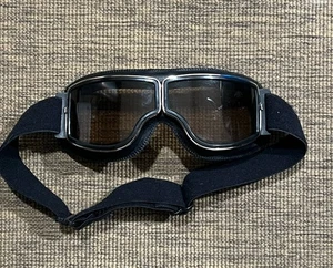Motorcycle Goggles Fit Over Glasses For Men Vintage Style Leather Riding Glasses - Bild 1 von 2