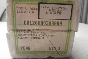 NEW GENERAL ELECTRIC CR120AD03036AA  RELAY  - Picture 1 of 1