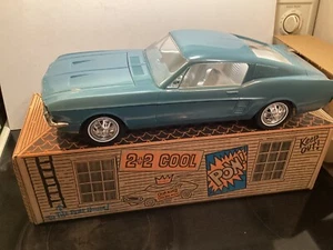 AMF WEN-MAC 1967 MUSTANG FASTBACK 2+2 MOTORIZED IN BOX 16” MODEL W/PAPERS - Picture 1 of 12