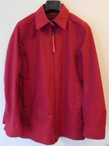 PRADA GIACCA DONNA ROSSO GORE-TEX TG. 40 SPOLVERINO LEGGERO IMPERMEABILE - Foto 1 di 12