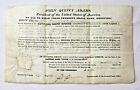 Authentic OHIO LAND GRANT Signed by President John Quincy Adams on 2-12-1827  