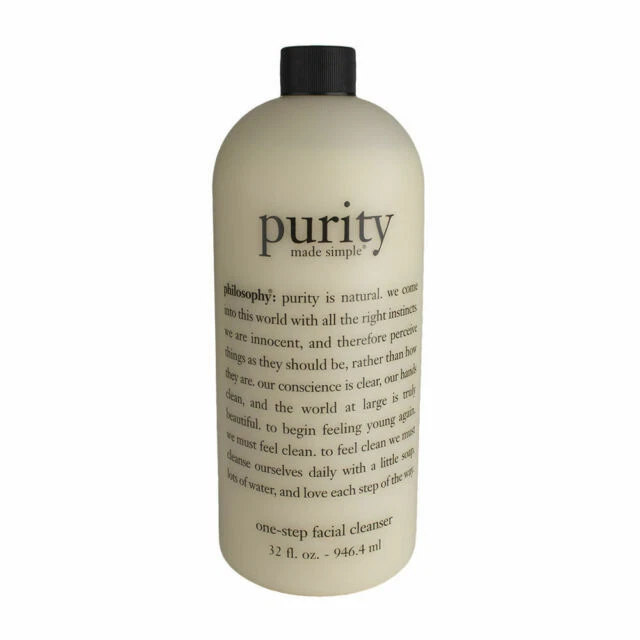 Philosophy Purity Made Simple One-Step Facial Cleanser with Pump 32oz.