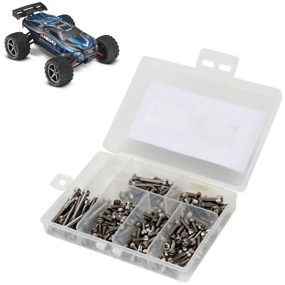 NEW Dynamite Stainless Steel Screw Set Traxxas 1/16 E-Revo - Image 1 of 2