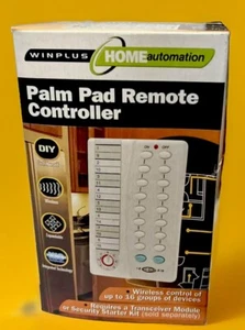Mando a distancia Palm Pad 10x Winplus Home Automation Control 16 dispositivos HA106 - Imagen 1 de 14