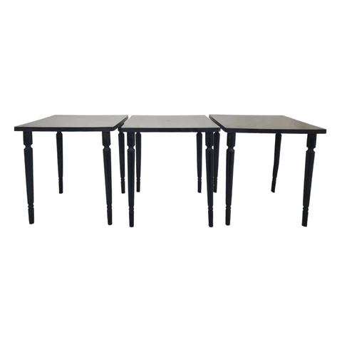 Vintage Stacking Tables Side Snack Plant Stand Retro Set Of 3  Mid-Century Cover