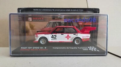 SEAT 131-2100 Gr. 5 RALLY (1980) 1/43 IXO NUEVO NEW MINT IN BOX - Imagen 1 de 4