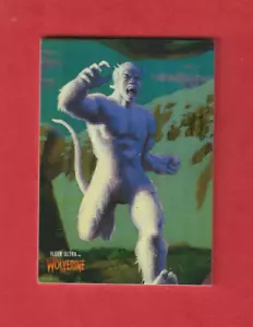 2024 Marvel Fleer Ultra Wolverine Insert Puzzle carte 7 of 9 - Imagen 1 de 3