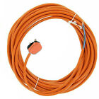 Pasuje do sieci kosiarki Flymo Easi Glide 300v 330vx pomarańczowy elastyczny kabel i wtyczka 15m
