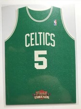 2010-11 Panini Threads #4 Kevin Garnett TEAM THREADS AWAY JERSEY SP CELTICS