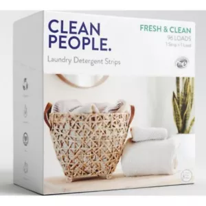 Laundry Detergent Sheets-Fresh&Clean,96-Pack - Picture 1 of 5