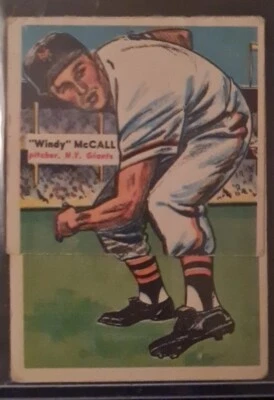 1955 Topps Doubleheader #87-88 Bob Kennedy & Windy McCall - Image 1 of 3
