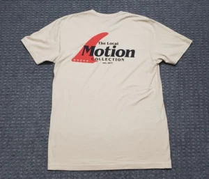 Local Motion Surf Hawaii Herren T-Shirt MED Beige The Collection Edition - Bild 1 von 16