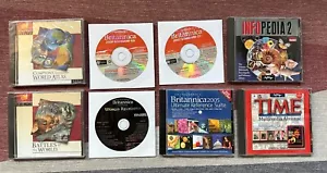 Vintage Software - 8 Misc. Encyclopedia/Reference Discs - Picture 1 of 4