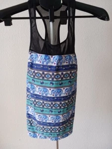 Swimsuit for Women Tankini Set Two Piece with Shorts/ Medium Navy Blue - Picture 1 of 19