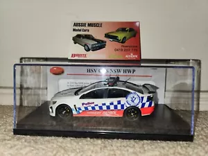 1:43 Trax Holden HSV VF GTS Commodore 2015 N.S.W Highway Police Car White - Picture 1 of 4