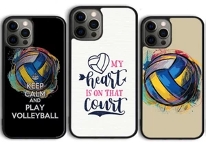 Volleyball Sport Game Volley Coque Cover Case For Iphone 16 Pro Max 15 14 13 12 - Photo 1 sur 8