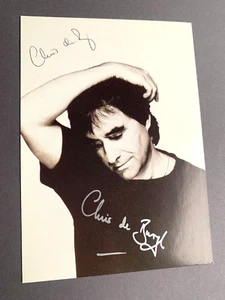 CHRIS DE BURGH original signiert signed  Autogrammkarte 10x15 AUSGESCHRIEBEN!!! - Picture 1 of 2
