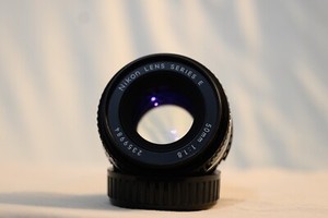 Classic Nikon 50mm f1.8 Series E Pancake Lens F Mount  Manual Focus NICE !