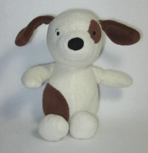 Jellycat Rumpus Cachorro Perro Sonajero Crema Marrón Manchas Pequeño 8" Peluche Bebé Lovey Juguete - Imagen 1 de 5