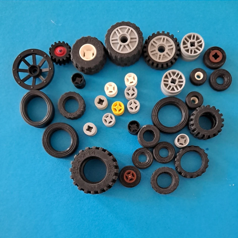 LEGO Reifen / Felgen Räder 34 Stück  - Bild 1 von 1
