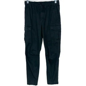 Polo Ralph Lauren Boys Black Stretch Cotton Chino Cargo Pants Size 12 - Picture 1 of 12