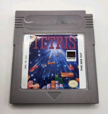 Tetris (Nintendo Game Boy, 1989) Authentic Tested Mint Pak  Retro GB Gameboy  - Image 1 of 4
