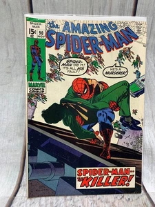 Amazing Spider-Man #90 (1970) - "Spider-Man... ¡El asesino!" 6,5 - Imagen 1 de 7