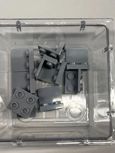Soporte LEGO 1 x 2 - 2 x 2 Invertido, Gris Azulado Claro, 99207, CANTIDAD 10 Envío Gratis - Imagen 1 de 1