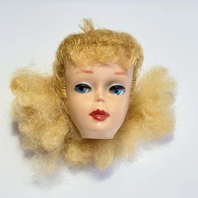 Vintage 1960s #5 Ponytail Barbie Blonde Mattel Japan HEAD ONLY - Image 1 of 4