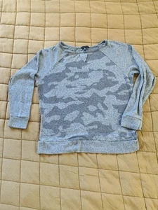 Tart Intimates Cotton Soft Gray Sleeve Sweater Top Medium - Picture 1 of 7
