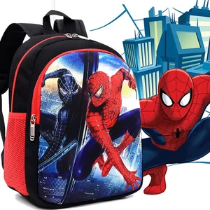 Disney Marvel Bags Spider Man Backpack Children Cartoon Schoolbag For Boys Gift - Picture 1 of 8