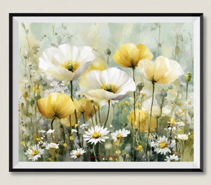 Summer in Bloom 3 - DIY Chart Counted Cross Stitch Patterns Needlework DMC Color - Picture 1 of 2