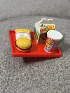 Mattel Barbie Miniature McDonald’s Happy Meal Food Tray ONLY A5 - Picture 1 of 3