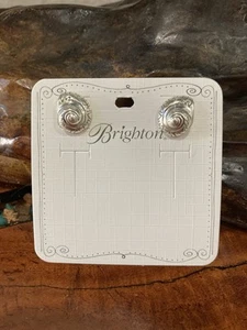 Brighton SHELLS Around the World Silver Post Earrings JA9070 NWT - Picture 1 of 1