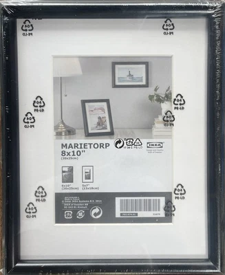Marco negro IKEA MARIATORPE 8x10 (20x25 cm) sin abrir (lote de 19)  Foto 1 de 2