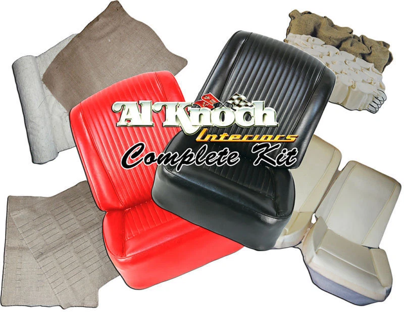 Chevrolet Corvette 1962 C1 kit completo de instalación de asientos Al Knoch hecho en EE. UU. Foto 1 de 4